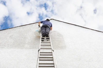 Peinture extérieure à Guitté — façades et ravalement